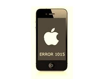 Iphone 1015 Error Solution